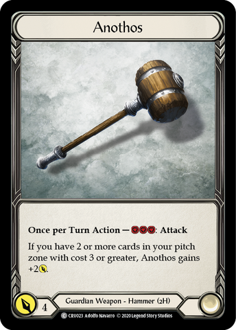 Flesh and Blood TCG | Anothos [CRU023] (Crucible of War)  1st Edition Normal | The Nerd Merchant