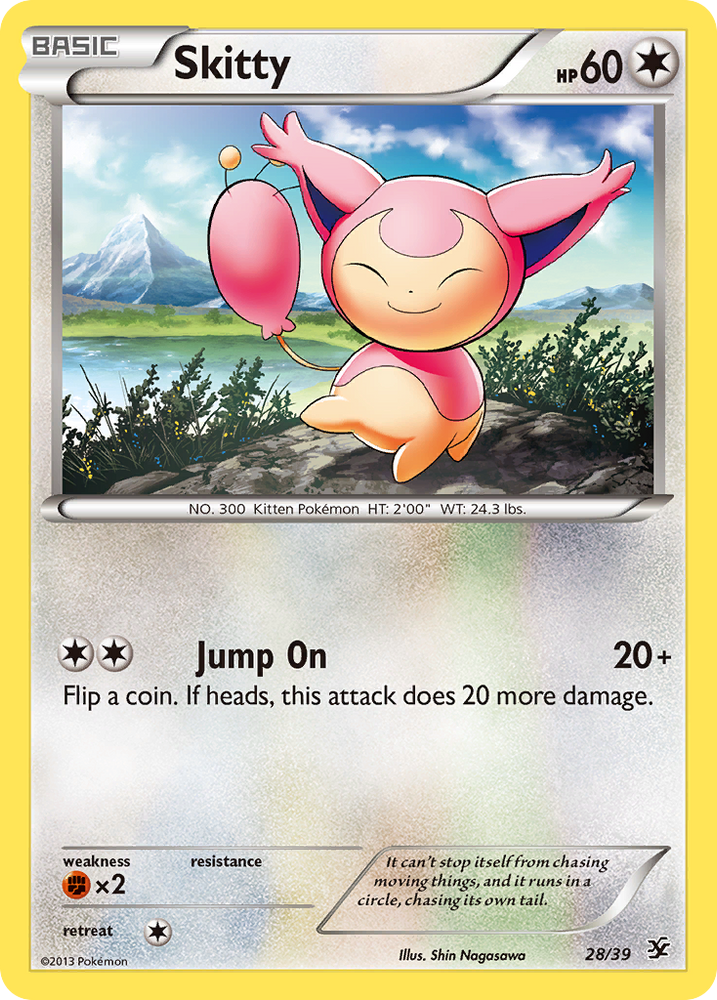 Pokemon| Skitty (28/39) [XY: Kalos Starter Set] | The Nerd Merchant
