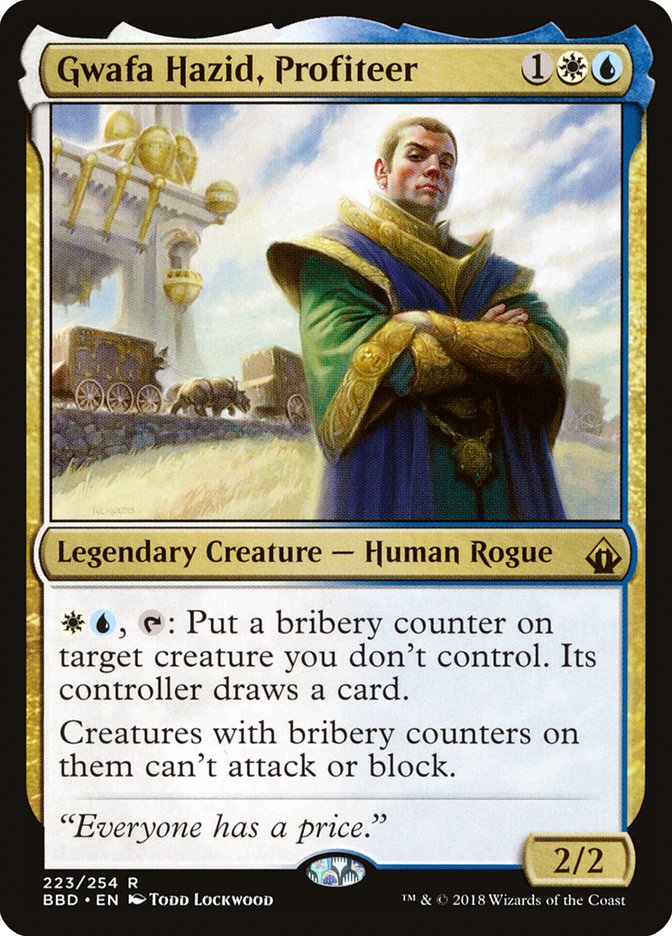 Magic | Gwafa Hazid, Profiteer [Battlebond] | The Nerd Merchant