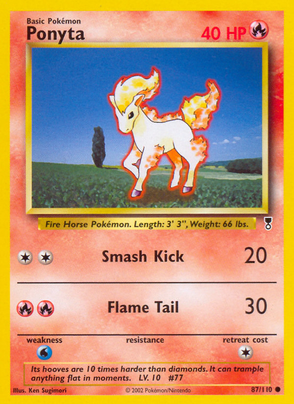 Pokemon | Ponyta (87/110) [Legendary Collection] | The Nerd Merchant