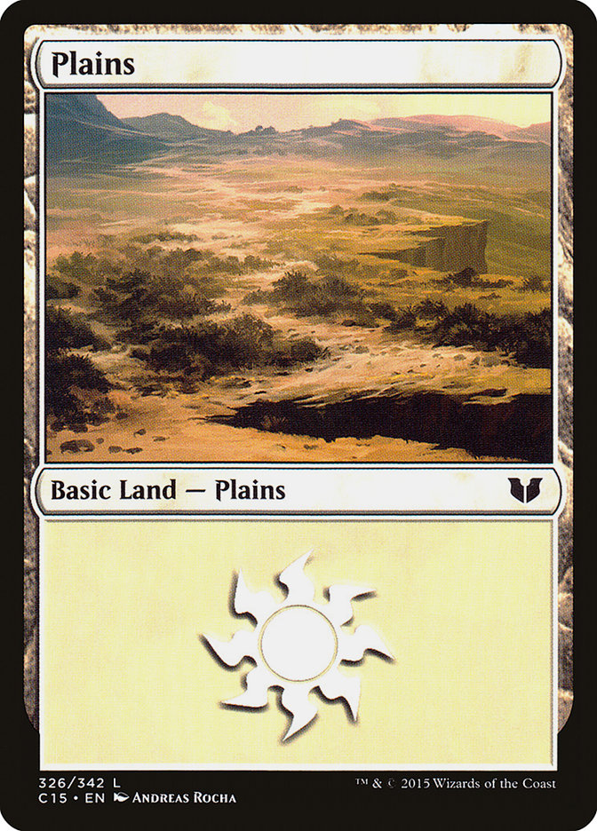 Magic | Plains (326) [Commander 2015] | The Nerd Merchant