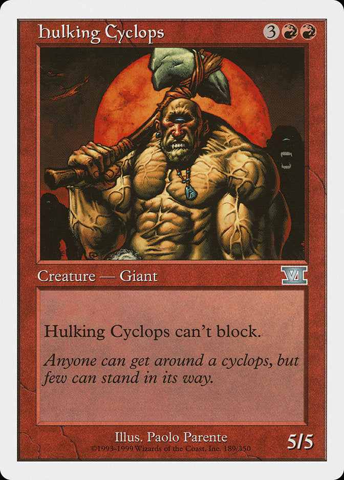 Magic | Hulking Cyclops [Classic Sixth Edition] | The Nerd Merchant