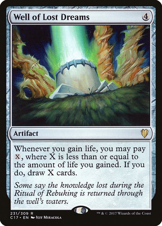 Magic | Well of Lost Dreams [Commander 2017] | The Nerd Merchant