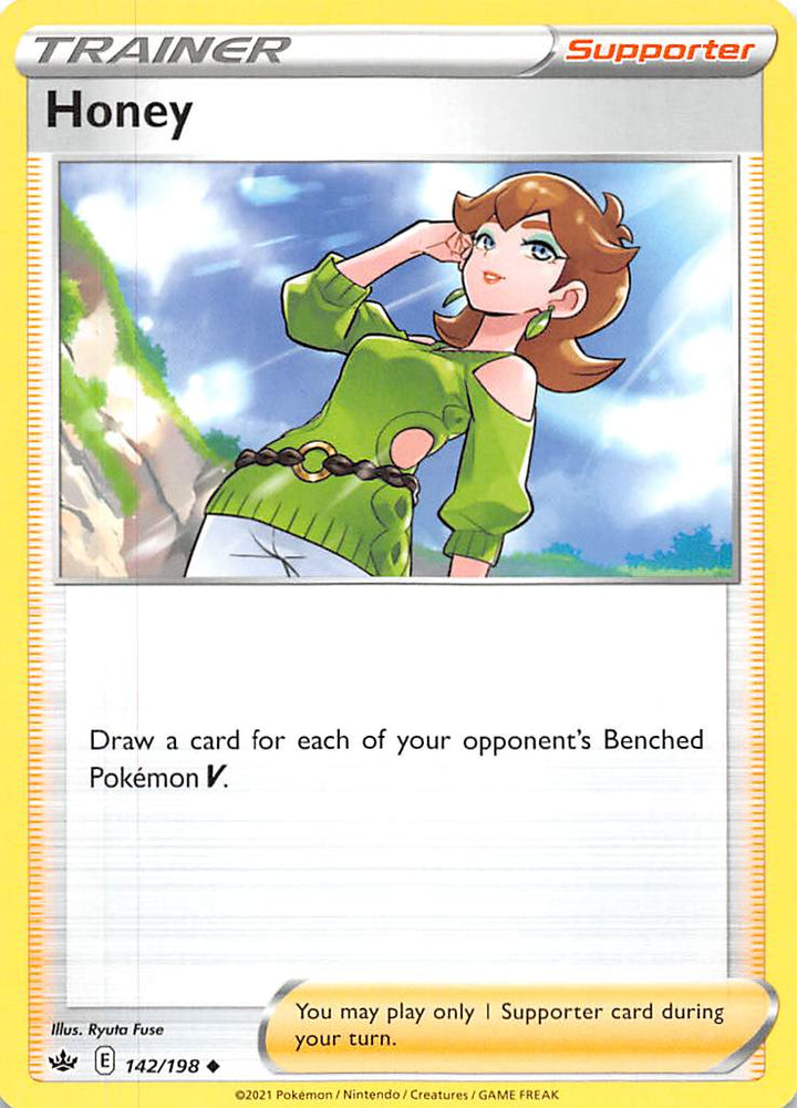Pokemon | Honey (142/198) [Sword & Shield: Chilling Reign] | The Nerd Merchant