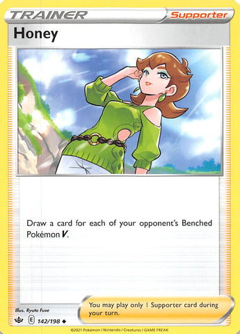 Pokemon | Honey (142/198) [Sword & Shield: Chilling Reign] | The Nerd Merchant