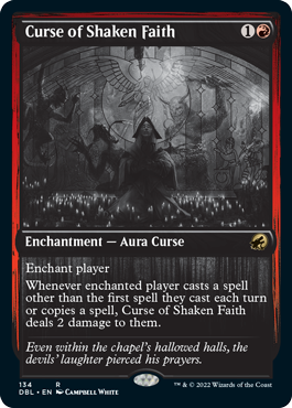 Magic | Curse of Shaken Faith [Innistrad: Double Feature] | The Nerd Merchant