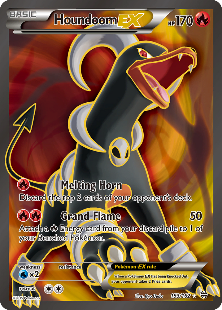 Pokemon | Houndoom EX (153/162) [XY: BREAKthrough] | The Nerd Merchant