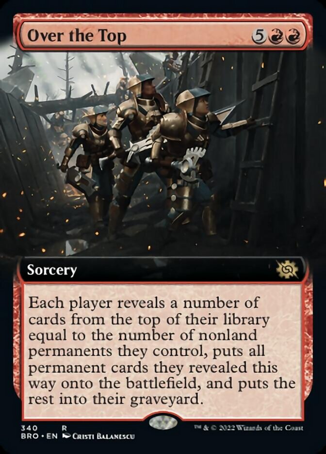 Magic | Over the Top (Extended Art) [The Brothers' War] | The Nerd Merchant