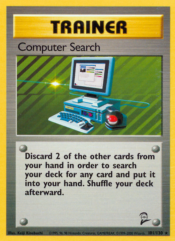 Pokemon | Computer Search (101/130) [Base Set 2] | The Nerd Merchant