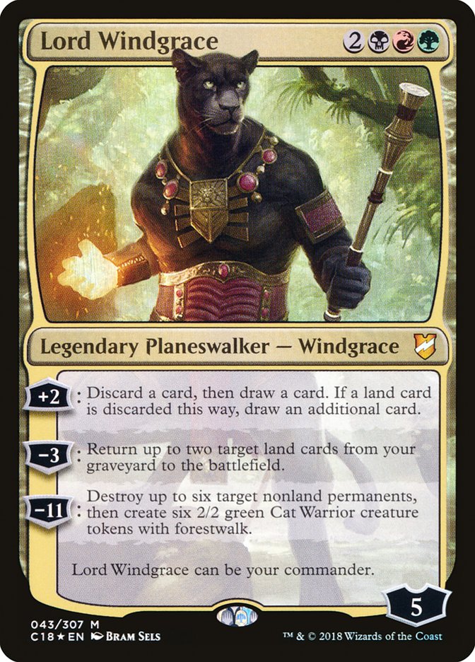 Magic | Lord Windgrace [Commander 2018] | The Nerd Merchant