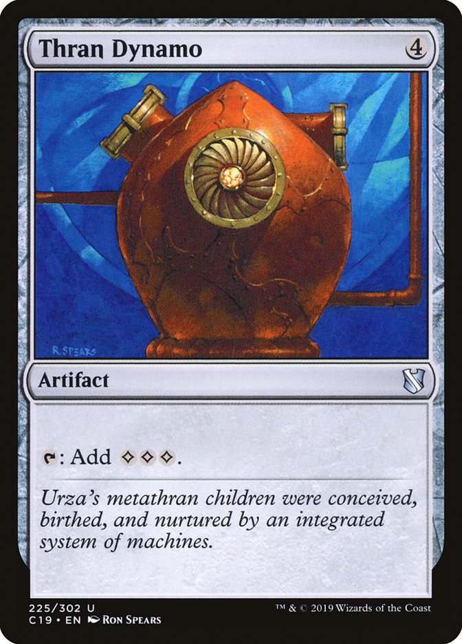 Magic | Thran Dynamo [Commander 2019] | The Nerd Merchant
