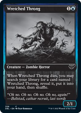 Magic | Wretched Throng [Innistrad: Double Feature] | The Nerd Merchant