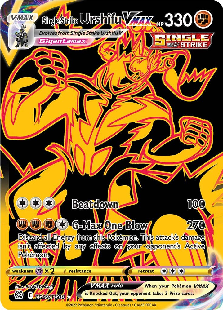 Pokemon | Single Strike Urshifu VMAX (TG29/TG30) [Sword & Shield: Brilliant Stars] | The Nerd Merchant