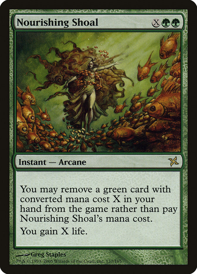 Magic | Nourishing Shoal [Betrayers of Kamigawa] | The Nerd Merchant