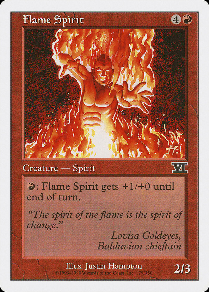 Magic | Flame Spirit [Classic Sixth Edition] | The Nerd Merchant