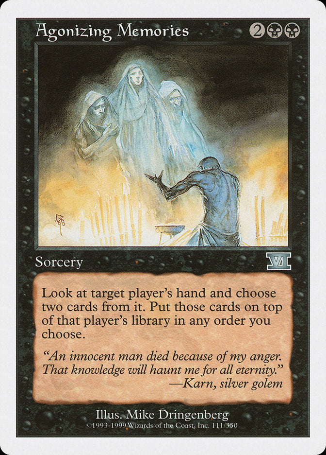 Magic | Agonizing Memories [Classic Sixth Edition] | The Nerd Merchant