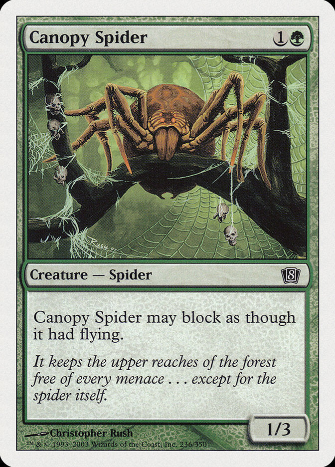 Magic | Canopy Spider [Eighth Edition] | The Nerd Merchant