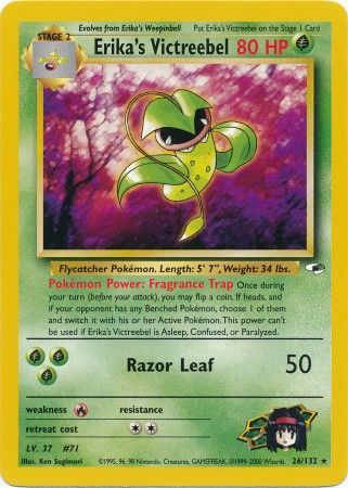 Pokemon | Erika's Victreebel (26/132) [Gym Heroes Unlimited] | The Nerd Merchant