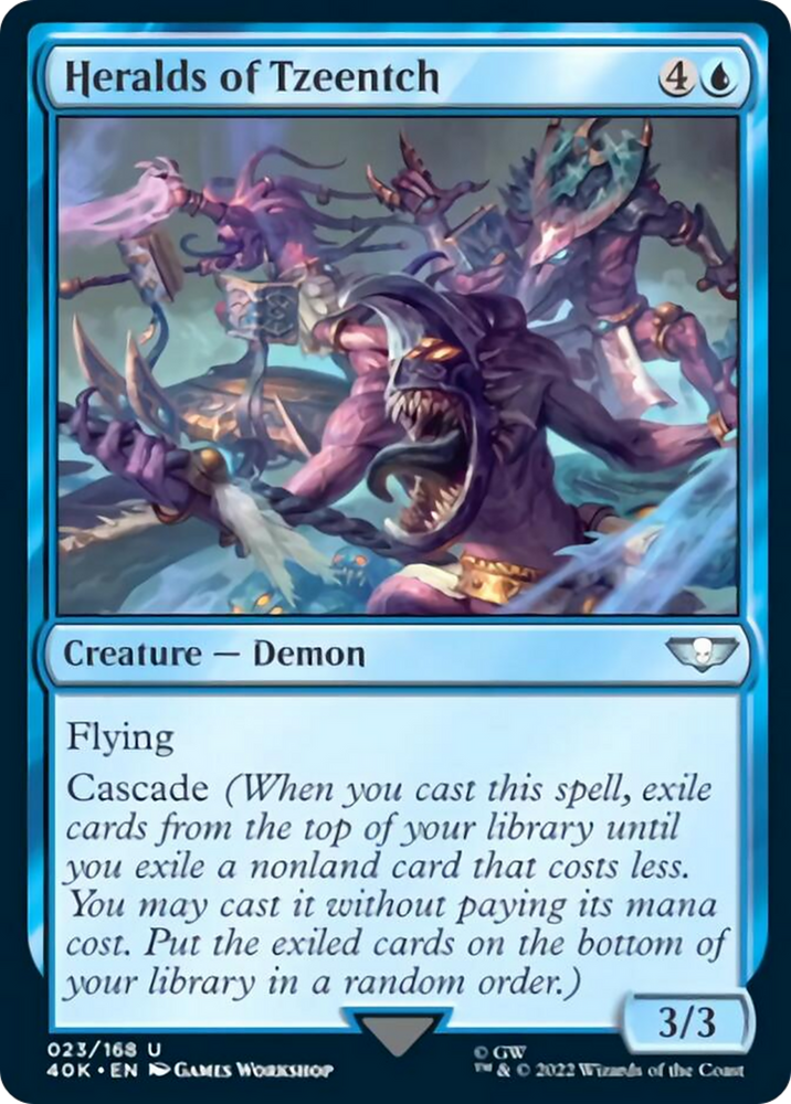 Magic | Heralds of Tzeentch (Surge Foil) [Warhammer 40,000] | The Nerd Merchant