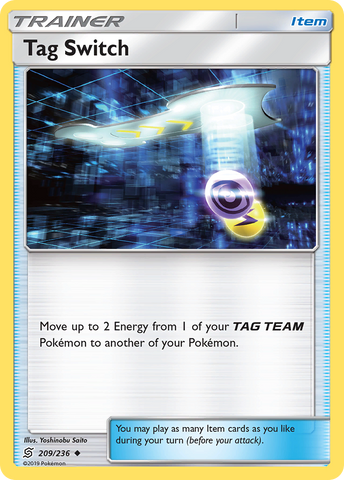 Pokemon | Tag Switch (209/236) [Sun & Moon: Unified Minds] | The Nerd Merchant