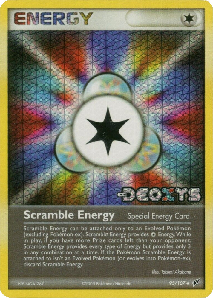 Pokemon | Scramble Energy (95/107) (Stamped) [EX: Deoxys] | The Nerd Merchant