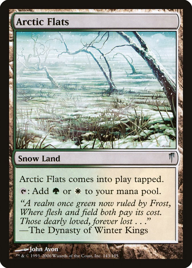 Magic | Arctic Flats [Coldsnap] | The Nerd Merchant