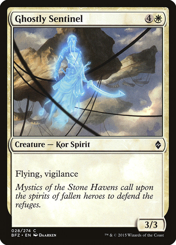 Magic | Ghostly Sentinel [Battle for Zendikar] | The Nerd Merchant