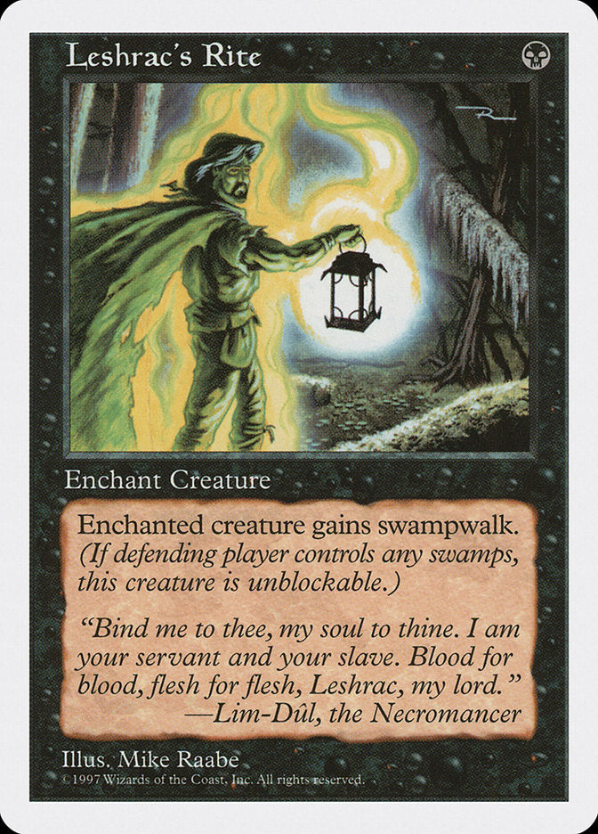 Magic | Leshrac's Rite [Fifth Edition] | The Nerd Merchant