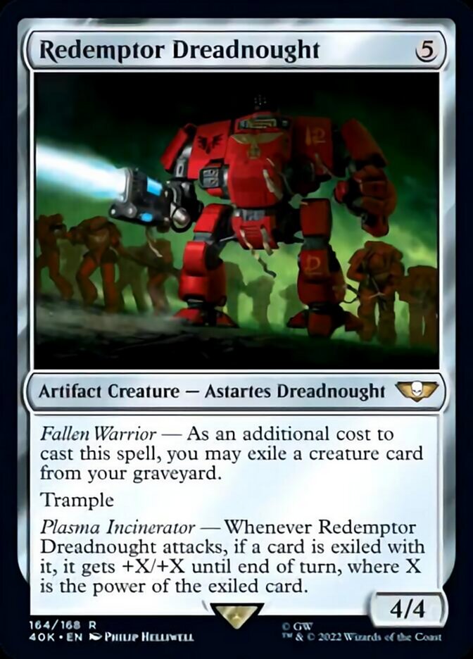 Magic | Redemptor Dreadnought (Surge Foil) [Warhammer 40,000] | The Nerd Merchant