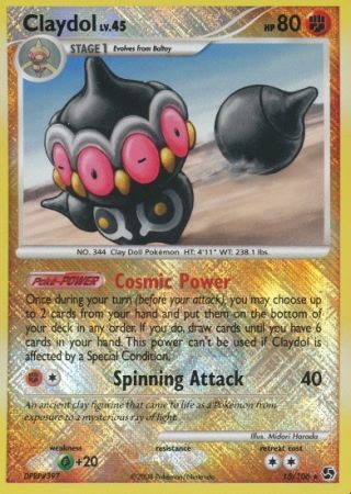 Pokemon | Claydol (15/106) (League Promo) [Diamond & Pearl: Great Encounters] | The Nerd Merchant