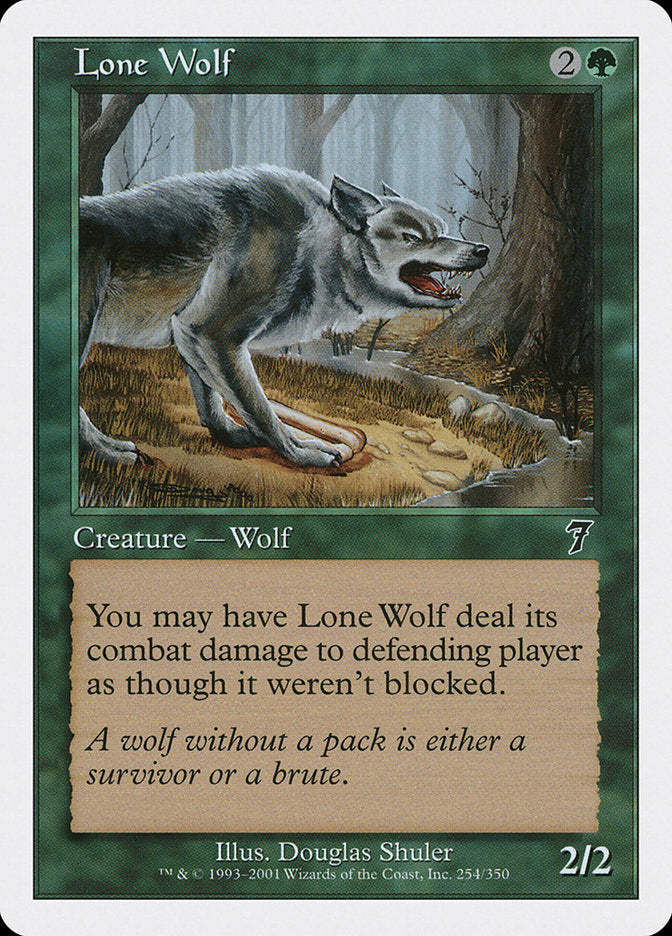 Magic | Lone Wolf [Seventh Edition] | The Nerd Merchant