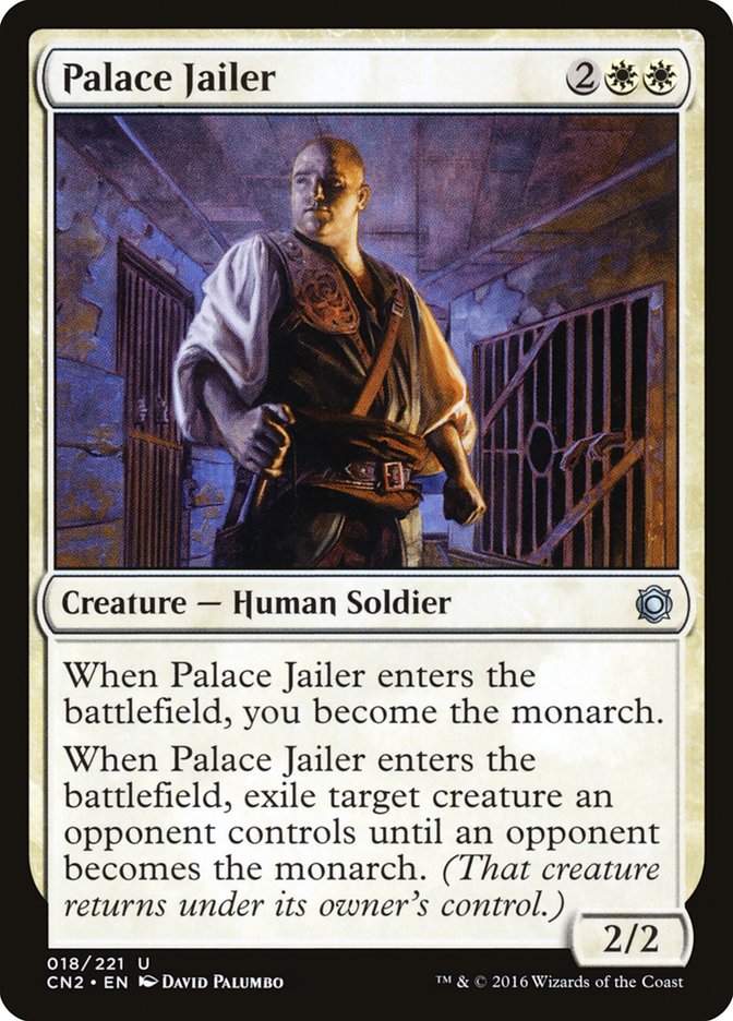 Magic | Palace Jailer [Conspiracy: Take the Crown] | The Nerd Merchant