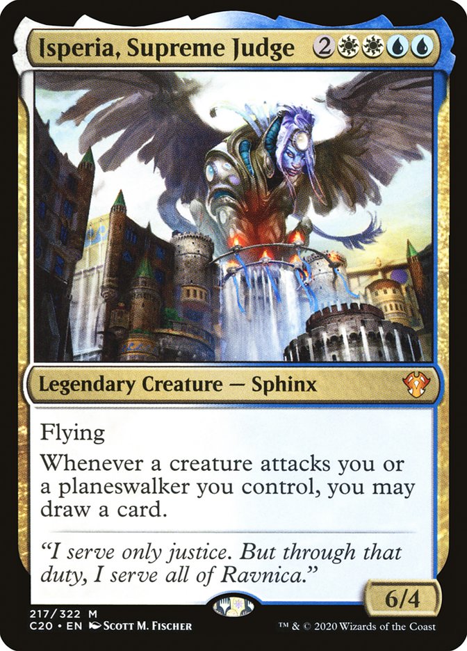 Magic | Isperia, Supreme Judge [Commander 2020] | The Nerd Merchant