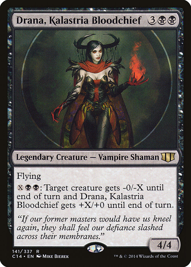 Magic | Drana, Kalastria Bloodchief [Commander 2014] | The Nerd Merchant