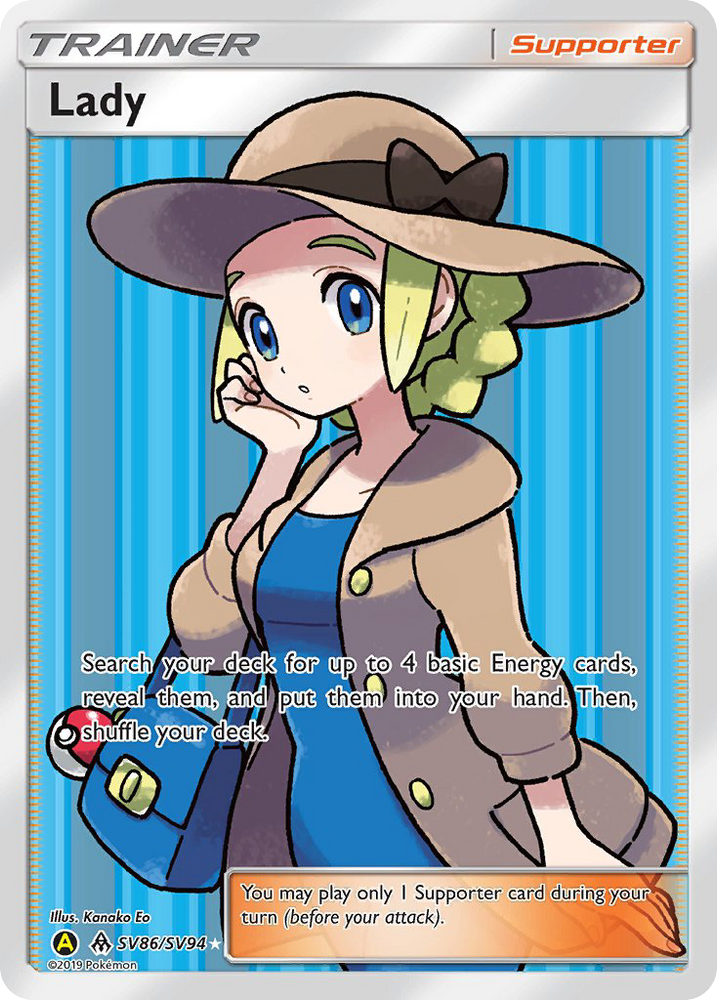 Pokemon | Lady (SV86/SV94) [Sun & Moon: Hidden Fates - Shiny Vault] | The Nerd Merchant