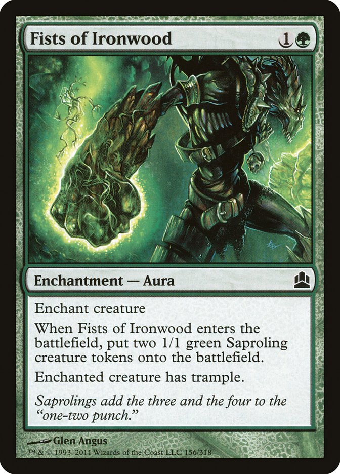 Magic | Fists of Ironwood [Commander 2011] | The Nerd Merchant