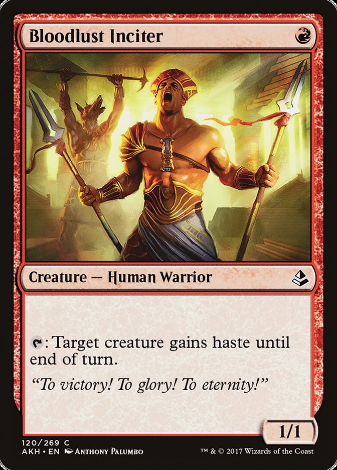 Magic | Bloodlust Inciter [Amonkhet] | The Nerd Merchant