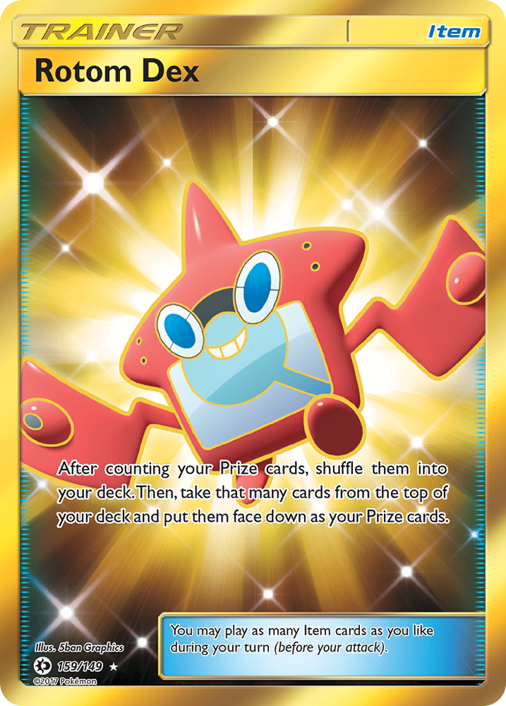 Pokemon | Rotom Dex (159/149) [Sun & Moon: Base Set] | The Nerd Merchant