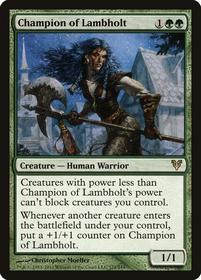 Magic | Champion of Lambholt [Avacyn Restored] | The Nerd Merchant