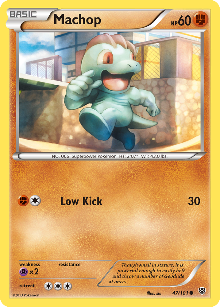Pokemon | Machop (47/101) [Black & White: Plasma Blast] | The Nerd Merchant