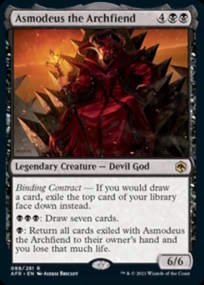 Magic | Asmodeus the Archfiend [Dungeons & Dragons: Adventures in the Forgotten Realms] | The Nerd Merchant