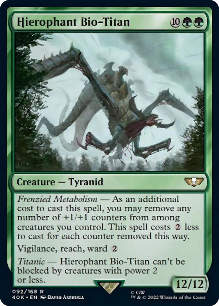 Magic | Hierophant Bio-Titan [Warhammer 40,000] | The Nerd Merchant