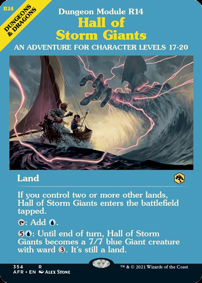 Magic | Hall of Storm Giants (Dungeon Module) [Dungeons & Dragons: Adventures in the Forgotten Realms] | The Nerd Merchant