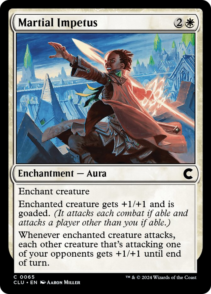 Magic | Martial Impetus [Ravnica: Clue Edition] | The Nerd Merchant