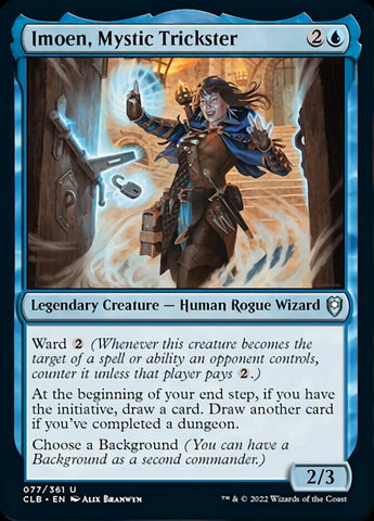 Magic | Imoen, Mystic Trickster [Commander Legends: Battle for Baldur's Gate] | The Nerd Merchant