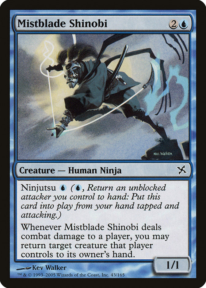 Magic | Mistblade Shinobi [Betrayers of Kamigawa] | The Nerd Merchant
