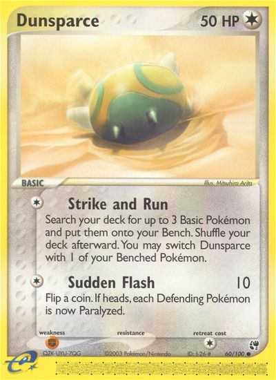 Pokemon | Dunsparce (60/100) [EX: Sandstorm] | The Nerd Merchant