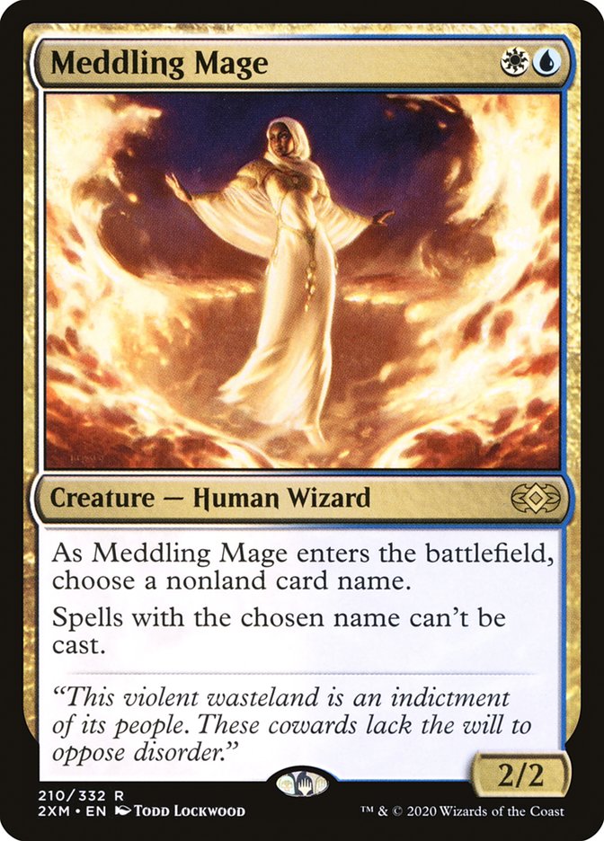 Magic | Meddling Mage [Double Masters] | The Nerd Merchant