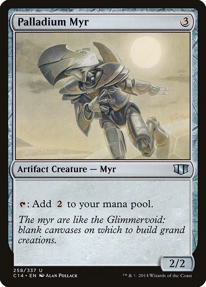 Magic | Palladium Myr [Commander 2014] | The Nerd Merchant