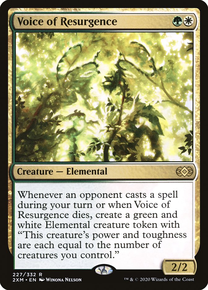 Magic | Voice of Resurgence [Double Masters] | The Nerd Merchant